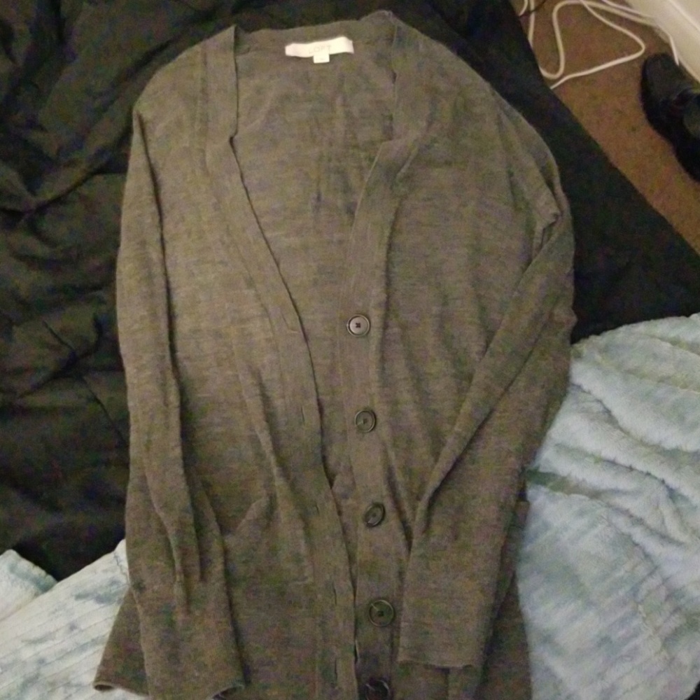 Grey loft cardigan